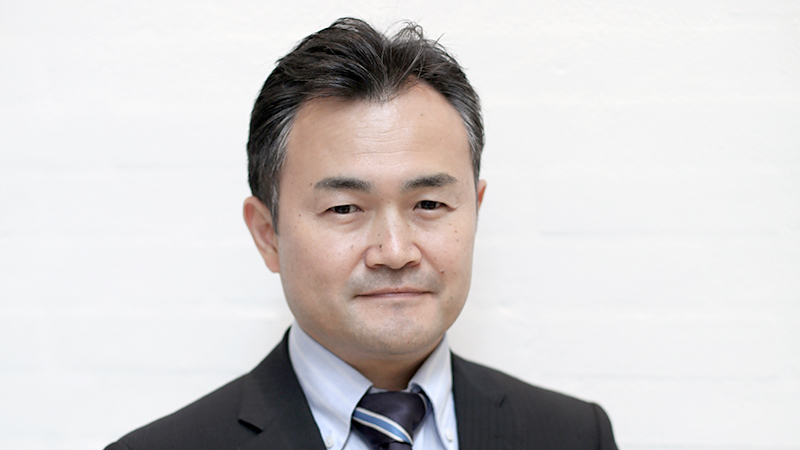Den daværende administrerende direktør af Kyocera Unimerco Shoji Gotoda