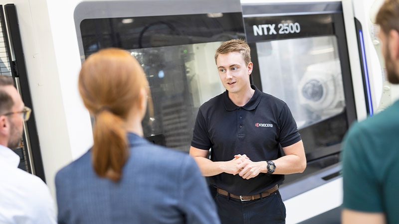 New colleagues are introduced to the production area