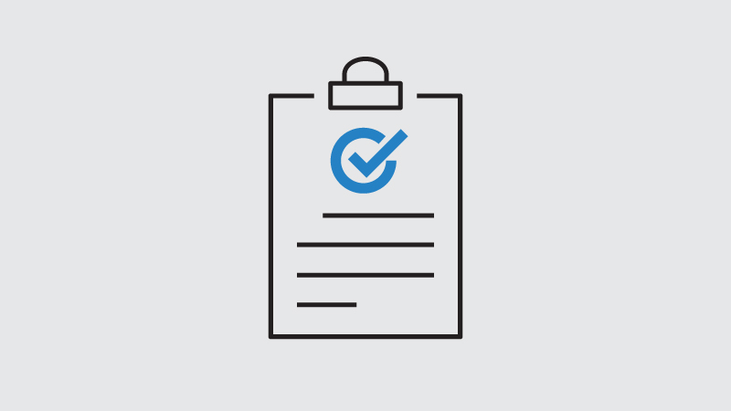 Inspection report and declaration of conformity