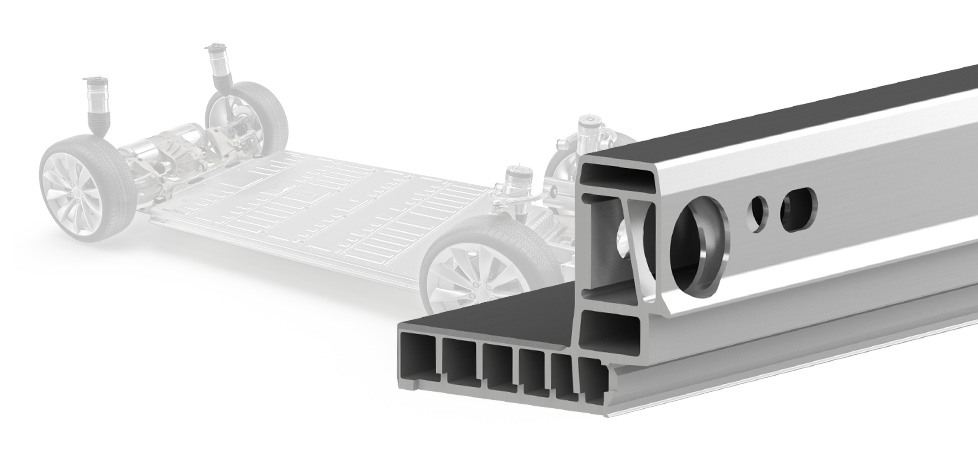 Piezas estructurales para automoción