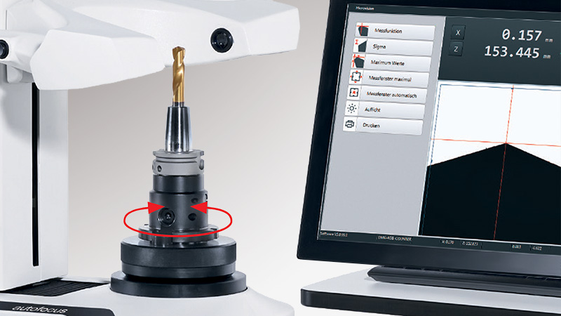 Projector and measuring devices for woodworking