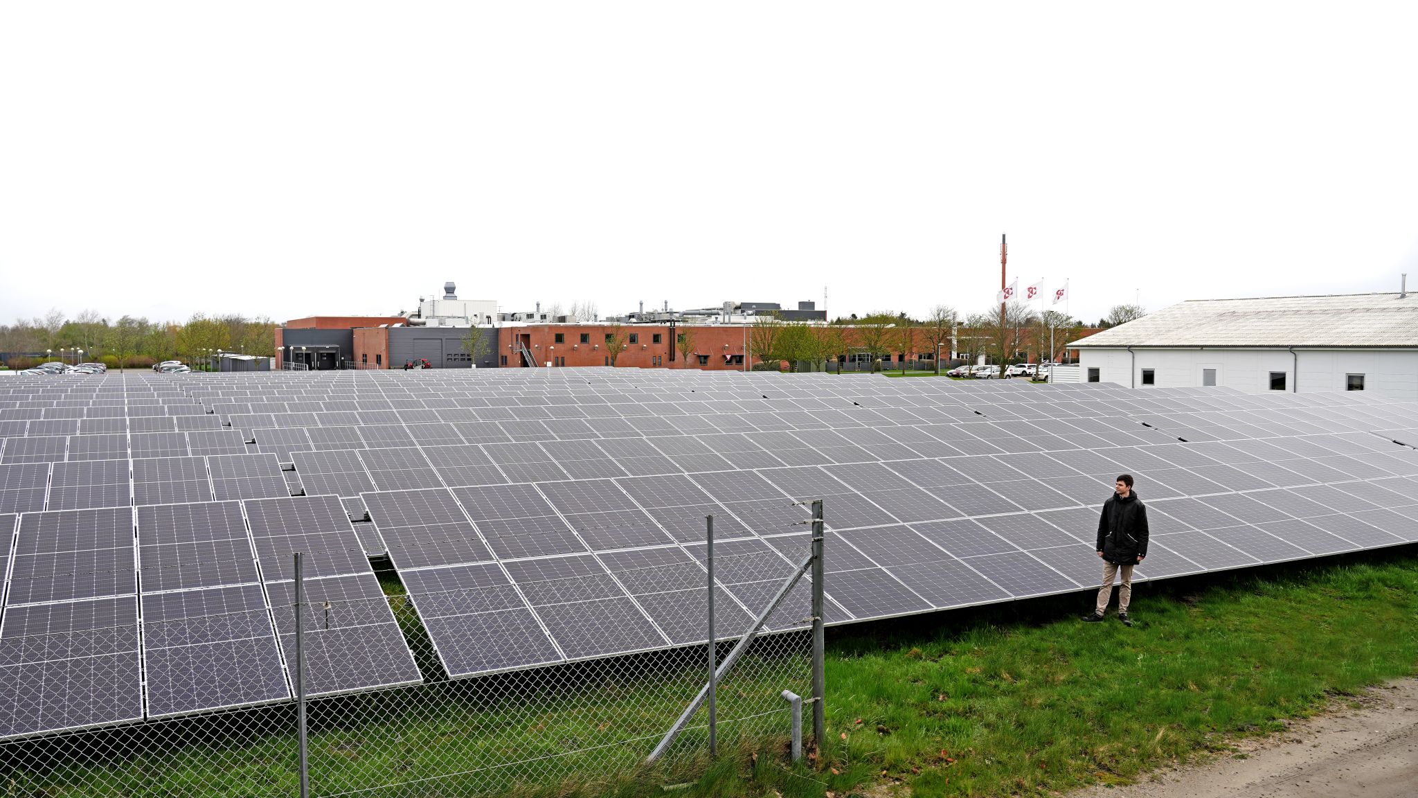 Solar Park at Kyocera Unimerco Denmark