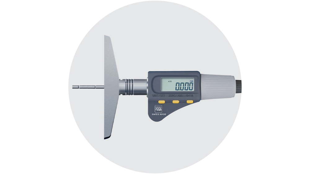 Dybde mikrometer