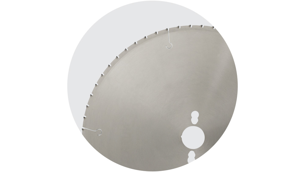 No-Noise saw blades