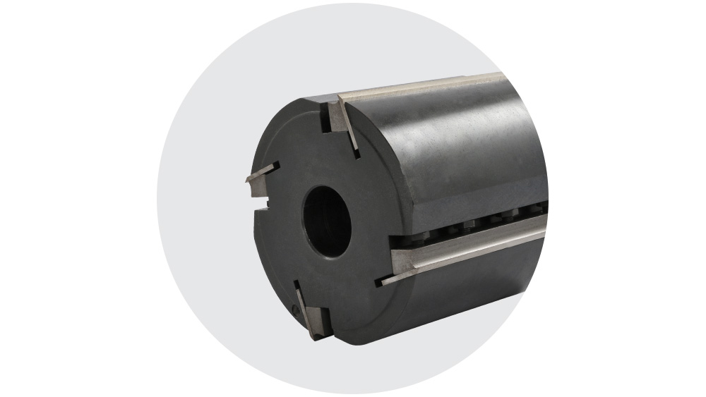 Standard planer heads for woodworking Kyocera Unimerco